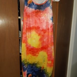 Tie Dye print dress